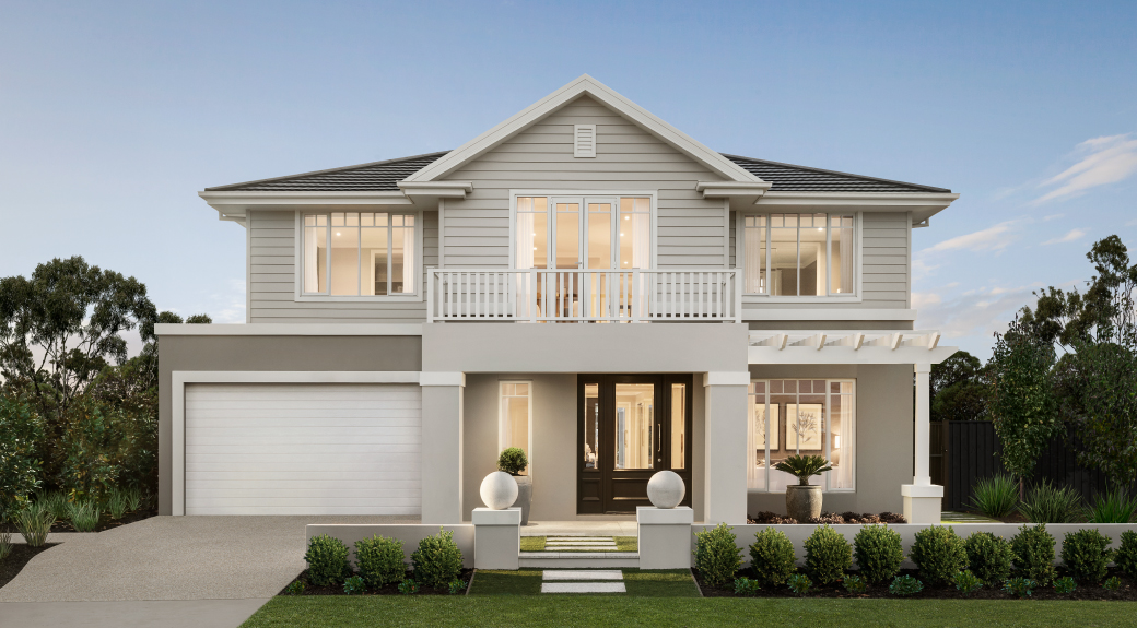 A photo of a display home from Metricon Homes
